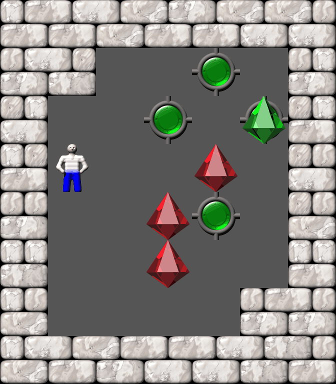 Sokoban More Bugs collections level 45